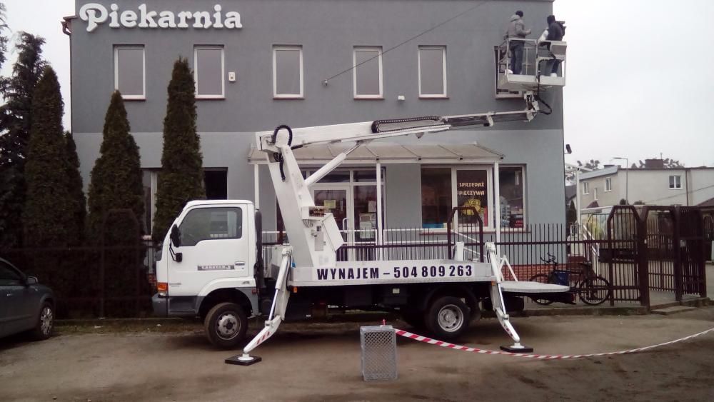 wynajem podnośnika koszowego bydgoszcz