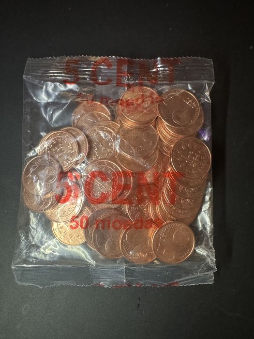 Conjunto de moedas euro Portugal 2002