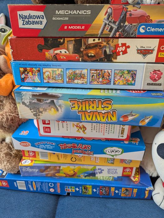 Zabawki zestaw puzzle gry maskotki star wars Wałbrzych • OLX.pl