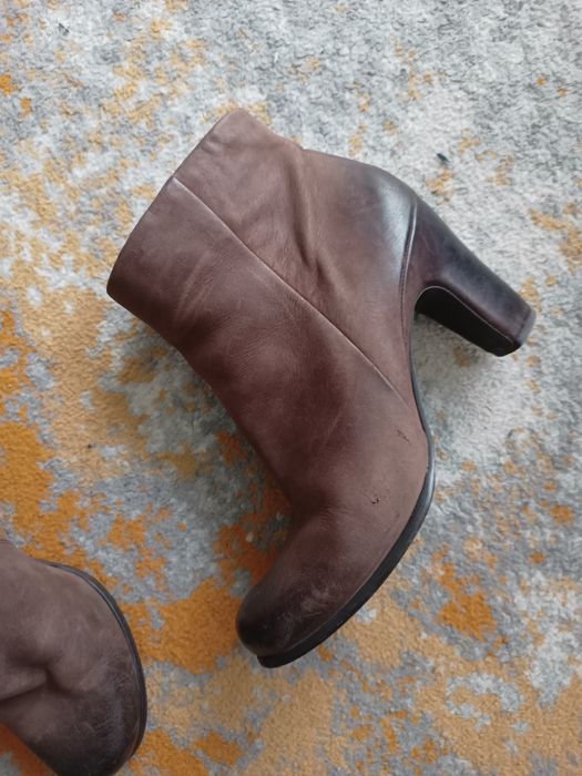 Botki skórzane Ecco rozm. 39