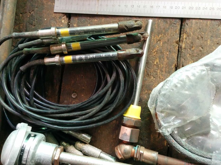 Cana pirometrica /Sonda Termopar / thermoelement. Muitas.