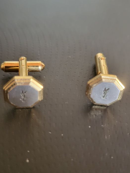 Botões de punho vintage YSL