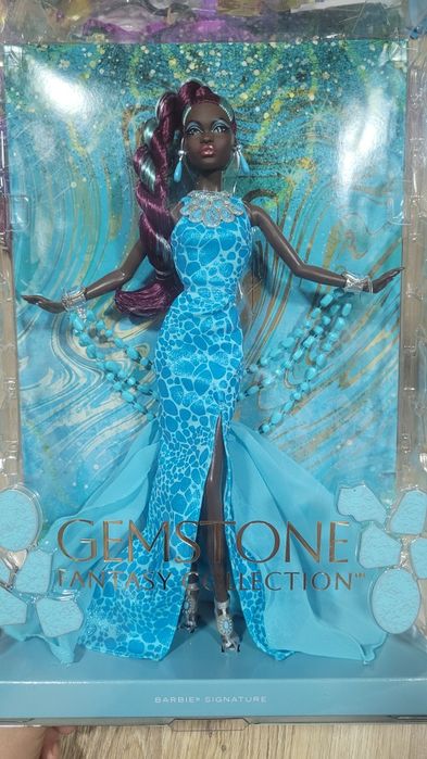 Колекційна Барбі Симона Бірюзова Barbie Signature Barbie Fantasy Colle
