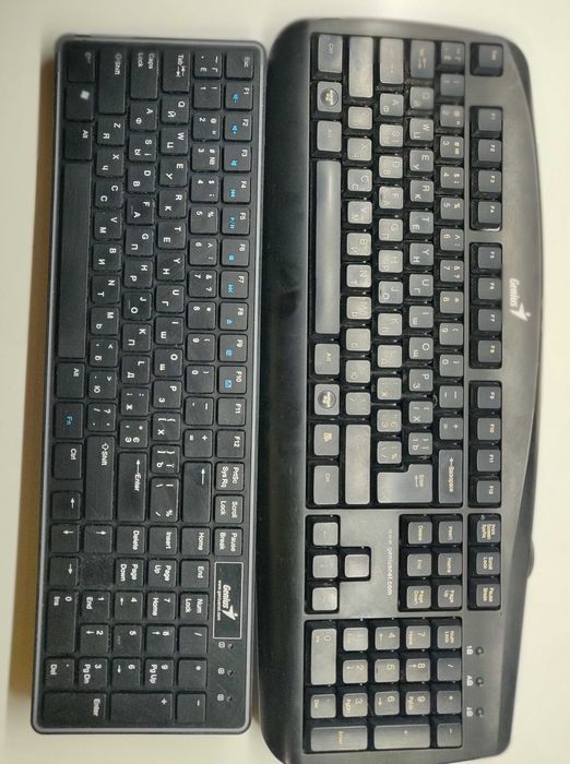 Клавіатури SVEN, Logitech, Genius, A4Tech – дротові USB, робочий стан