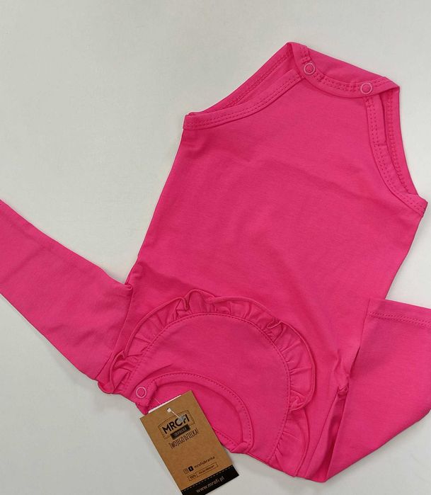 Body Niemowlęce MROFI - Lea RÓŻ roz 62 cm
