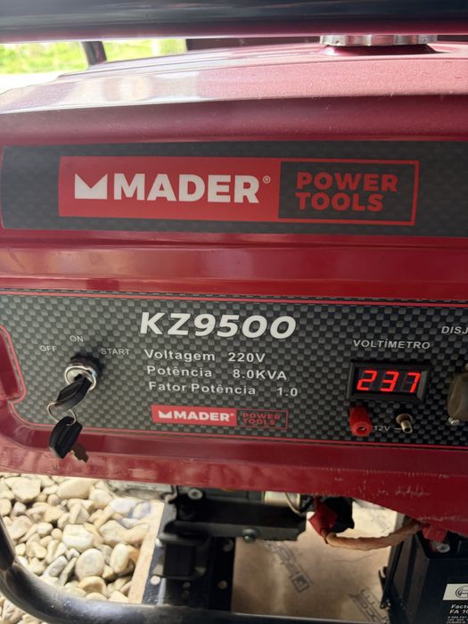Генератор бензиновий Mader KZ 9500 8кВт
