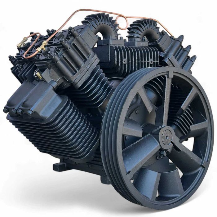 Двоступеневий поршневий блок компресора GD-2155ТH (3194 л/хв, 10 Атм)