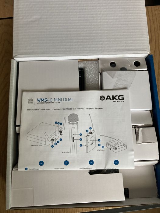 Akg WMS40 Mini Dual Vocal / Instrumental, na gwarancji