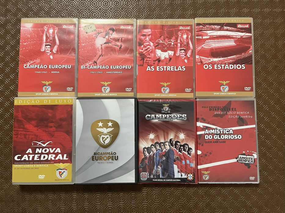 Dvds Benfica cada 2€
