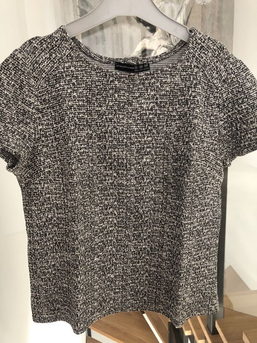 Bluzka biało-czarna Primark r S