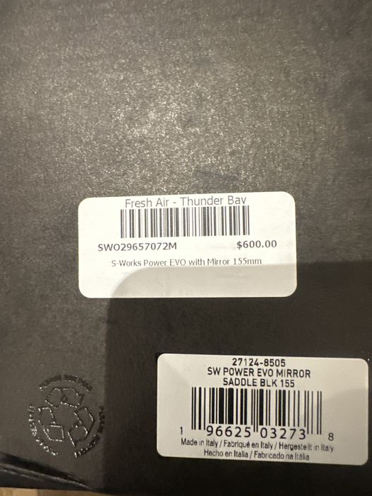 Siodelko s-works  sw power evo mirror 155