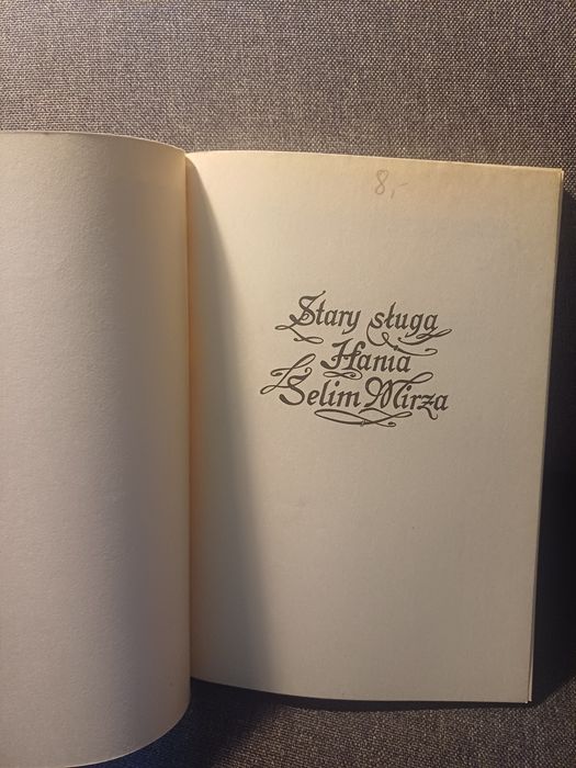 Henryk Sienkiewicz Stary sługa , Selim Mirża