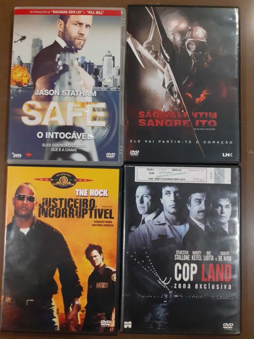 Filmes em DVD a bom preço.