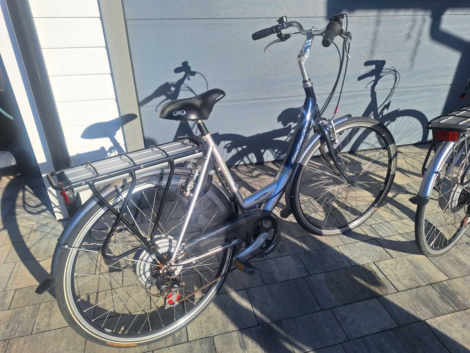 Rower elektryczny damka ebike Nowa bateria