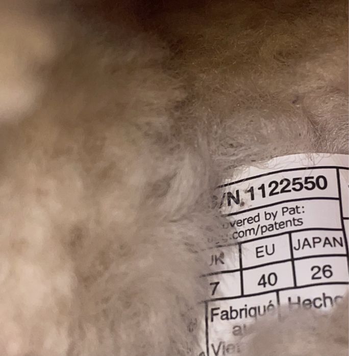 Оригинальные угги тапочки UGG Disquette