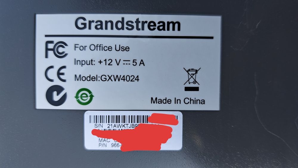 Bramka VoIP Grandstream GXW4024 |24x Porty|