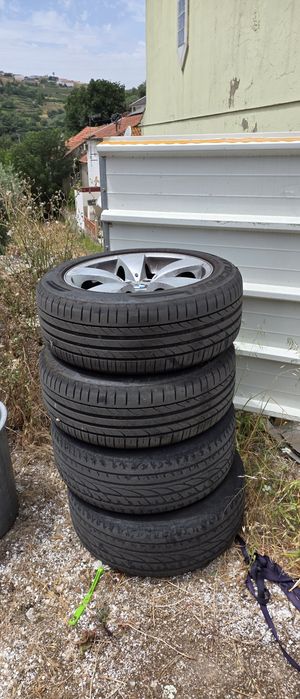4 jantes BMW com pneu