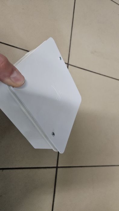 Puszka odgromowa 150x150x60 elewacyjna biała - Nowa