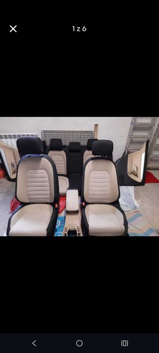 Siedzenia plus boczki VW cc