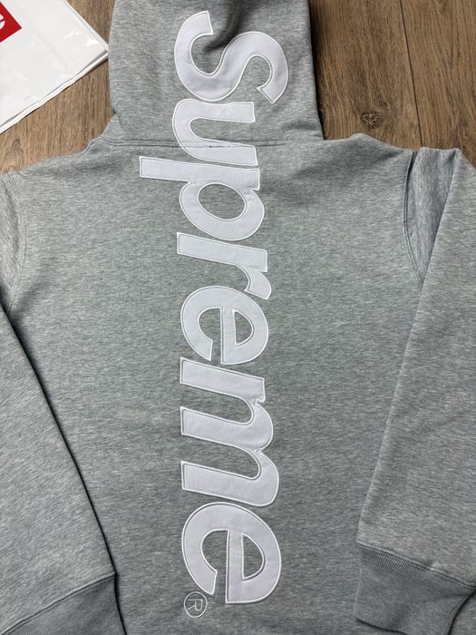 Supreme Gray Hoodie (Bluza)