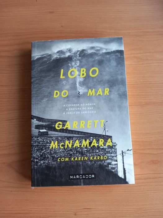 Livro Barato- Lobo do Mar de Garrett Mcnamara