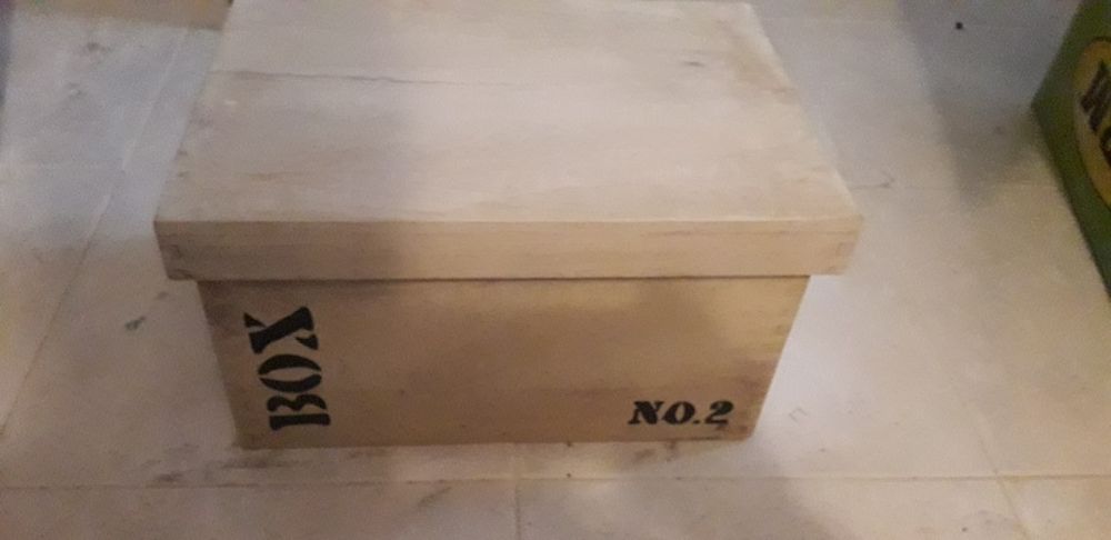 Caixa de decoração