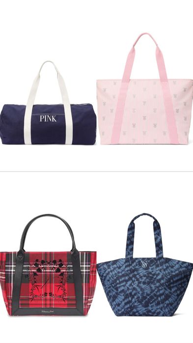 Сумка Victoria’s Secret, шопер вікторіа сікрет Pink, оригінал