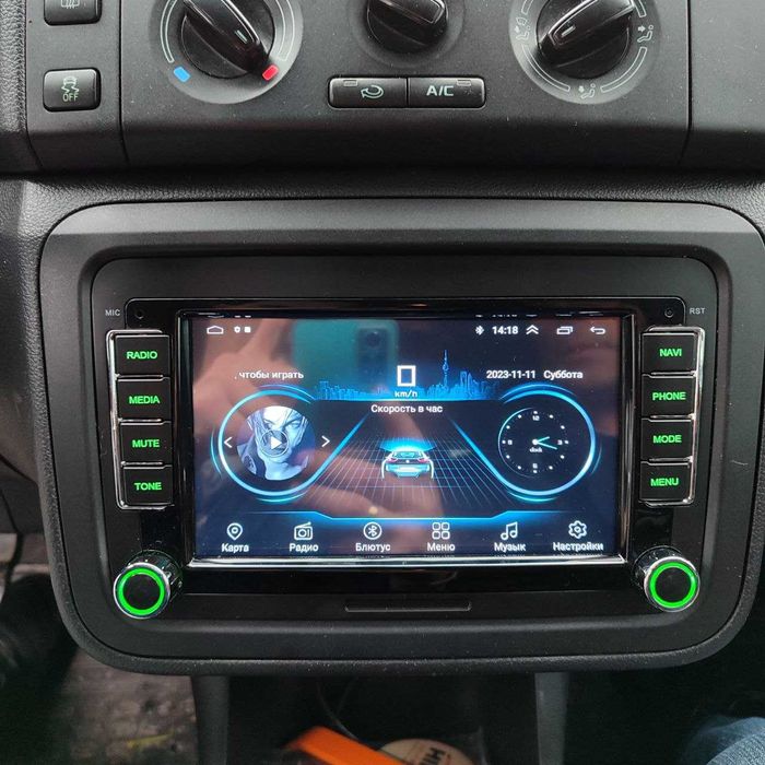 Магнитола 2/32 Skoda Octavia A5 Rapid Fabia Superb  типу Columbus