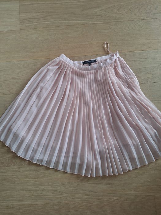 Spódnica plisowana top secret rozm. 36 delikatny róż