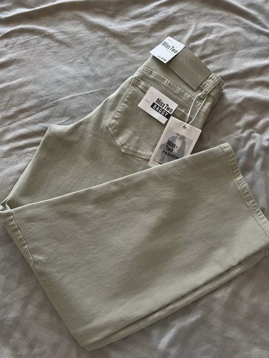 Нові Джинси Baggy | Джинси Баггі зеленого кольору