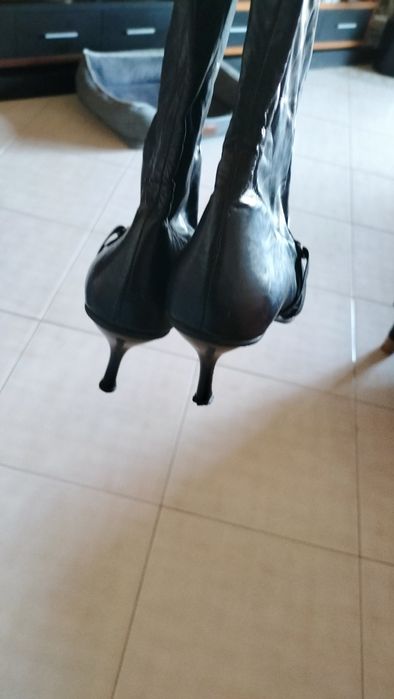 Botas justas empele pretas, n° 37