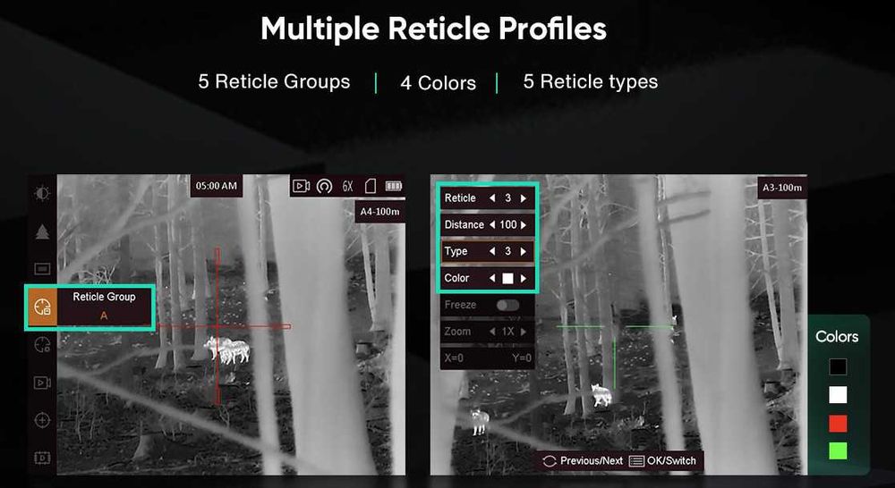 Приціл тепловізійний HikMicro Stellar SH35, 384×288, 35 мм, 1800 м