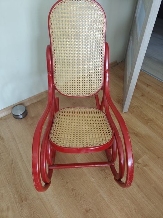 Fotel bujany dla dzieci PRL