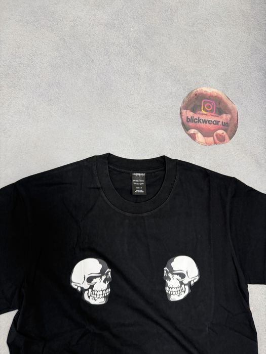 футболка  Number  nine skull tee balenciaga vetements rick owens