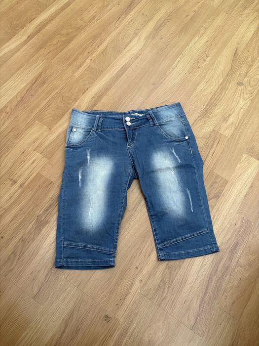 Джинсові шорти жіночі, розмір М, джинсовые женские шорты бриджи