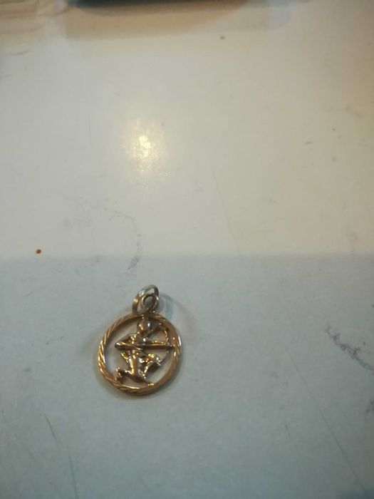 ZŁOTA ZAWIESZKA zodiak "Strzelec" 0,7g/585 + nie złom +