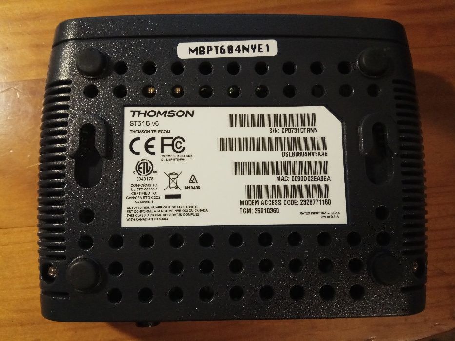 #__Router SpeedTouch Thomson (ST516 v6)