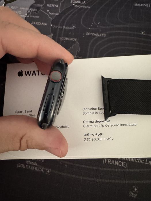 Apple watch series 8 GPS + Cellular 45mm midnight c/caixa