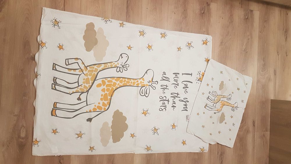 Podwójny komplet pościeli dziecięcej 120x90