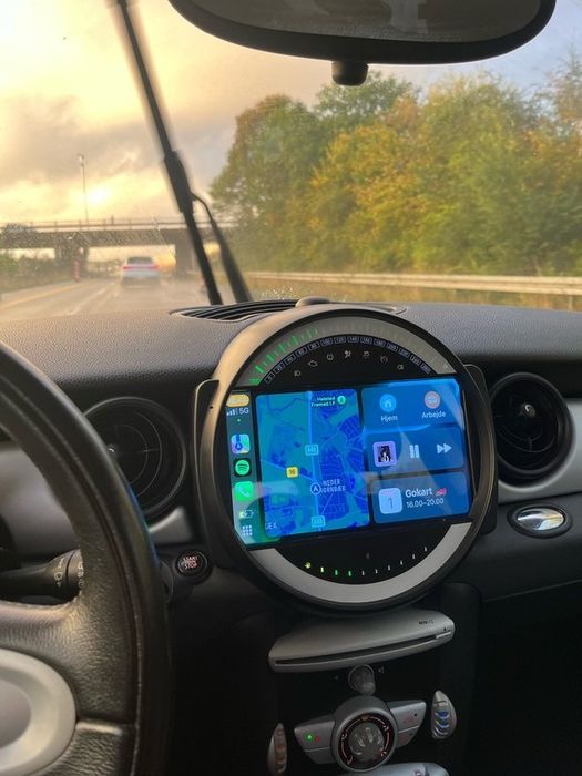 Rádio 4/64GB Mini R55 R56 R60 Android 14 (Novo)