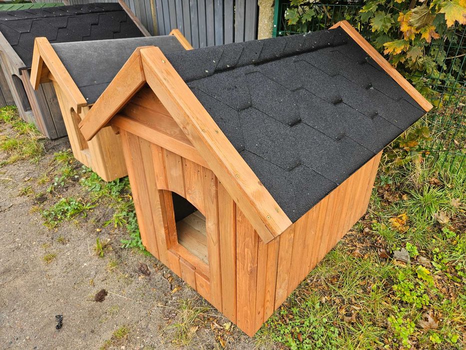 BUDA XXXL dla owczarka, bernerczyka,  ocieplona, BUDA W WERSJI PREMIUM