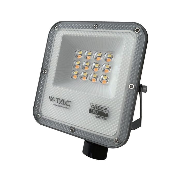 Naświetlacz LED V-tac Cree Chip 10W LED 3w1 CCT VT-44014CCT 3000K-4000K-6500K 730lm 6 Lat Gwarancji Wyposażenie Wnętrz