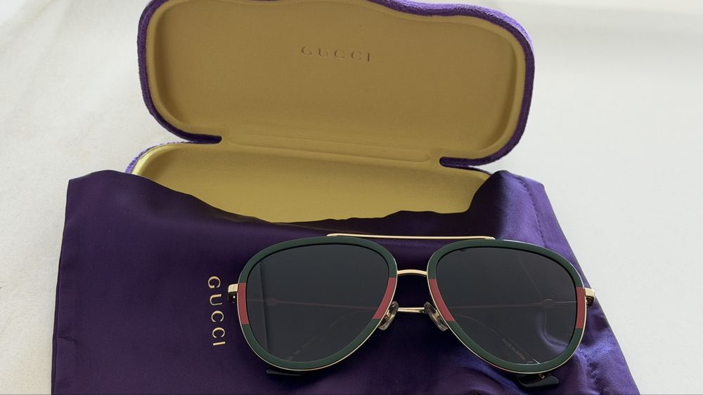 Óculos aviador Gucci gucci GG0062S 003