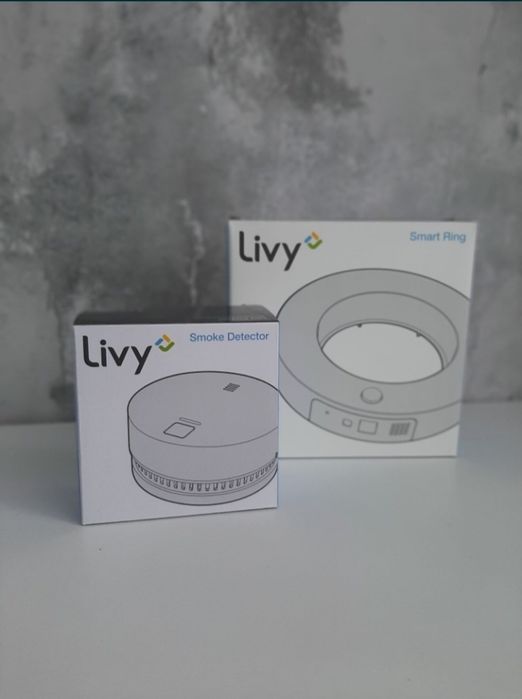 Датчик диму + детектор руху LIVY PROTECT SMART RING
