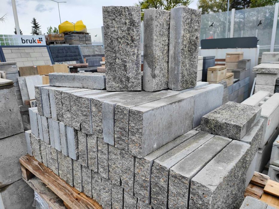 Bloczek uniwersalny do budowy grilla palisada obrzeże cegła łupana mur