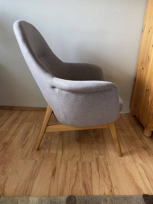 Wyprany fotel wypoczynkowy uszak