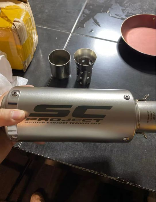 Escape Mt-07 SC-Project Novo( Posso vender apenas Ponteira/Coletores )