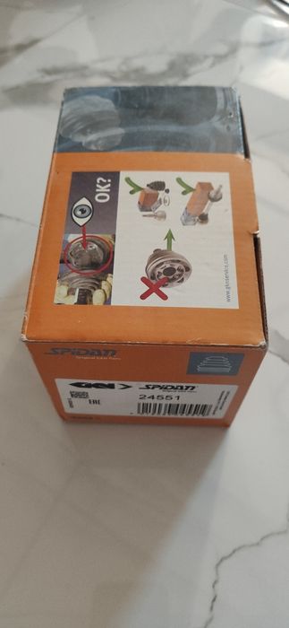 GKN-Spidan 24551 пильовик шрусу