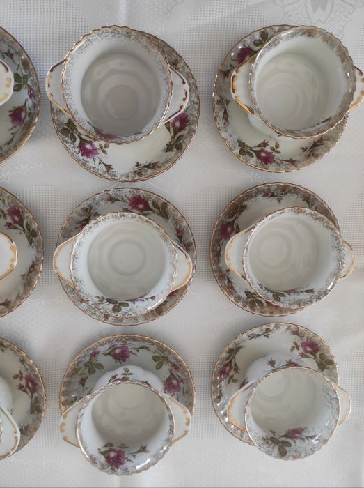 Bulionówki Porcelana Iwona Chodzież oryginał
