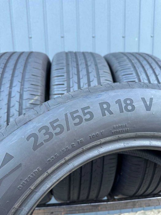 235/55/18 R18 Continental EcoContact 6 100V 4шт ЛІТО 5.5-6.2мм 24рік